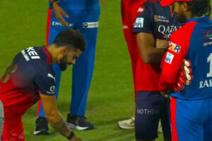 {"role":"assistant","content":"Virat Kohli’s thrilling Kantara-inspired tease for KL Rahul after RCB’s sensational win in Delhi","refusal":null,"annotations":[]}