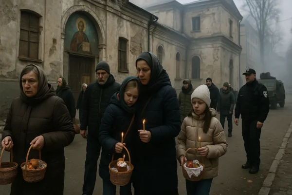 Kyiv Marks Uneasy Easter Amid Crumbling One-Day Ceasefire Between Russia and Ukraine