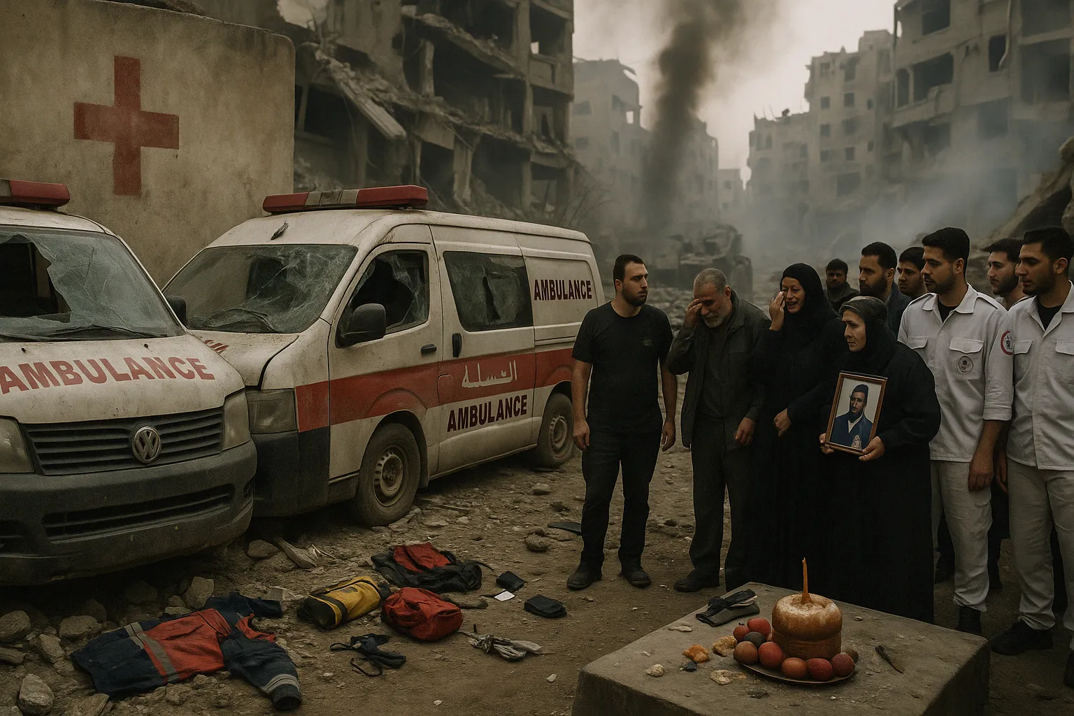 Israeli Military Admits ‘Professional Failures’ Led to Fatal Strike on Gaza Medics in 2025, Sparking Outrage and Calls for Accountability