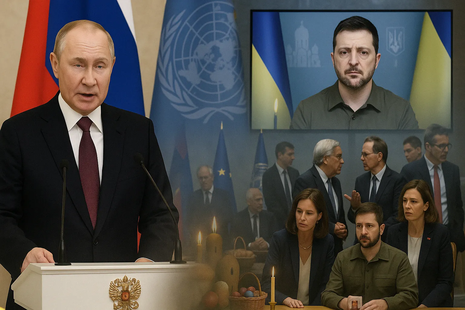 Putin's Easter Truce Proposal: Ukraine War Faces Skepticism and Hope for Peace Talks