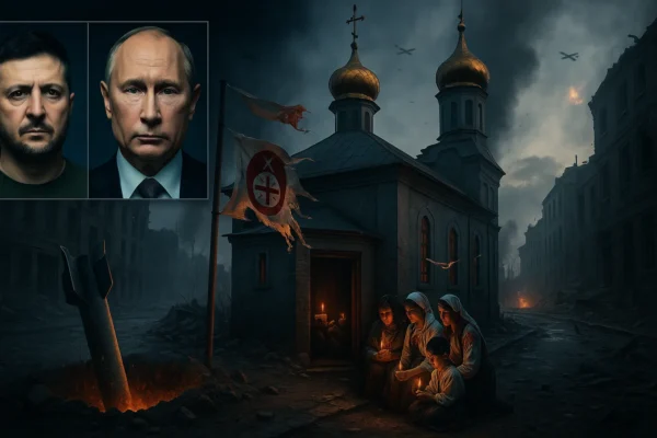 Ukraine’s Zelenskyy Accuses Russia of Breaking Easter Truce as Attacks Persist Despite Putin’s Announcement