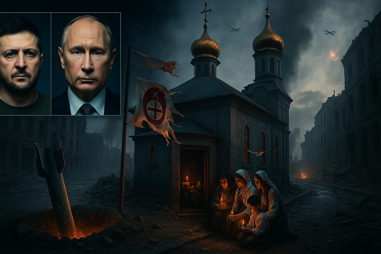 Ukraine’s Zelenskyy Accuses Russia of Breaking Easter Truce as Attacks Persist Despite Putin’s Announcement