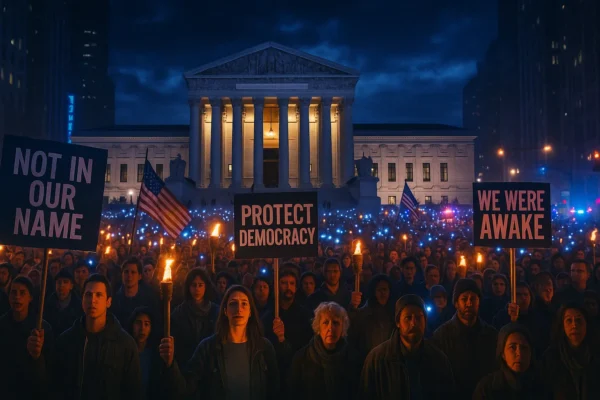 Massive Anti-Trump Protests Erupt Nationwide as Supreme Court Drops Midnight Ruling in April 2025