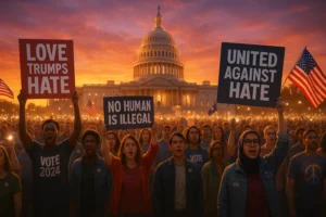 Hate never made any nation great: Thousands rally across US in 2024, protest surges against Trump’s divisive policies
